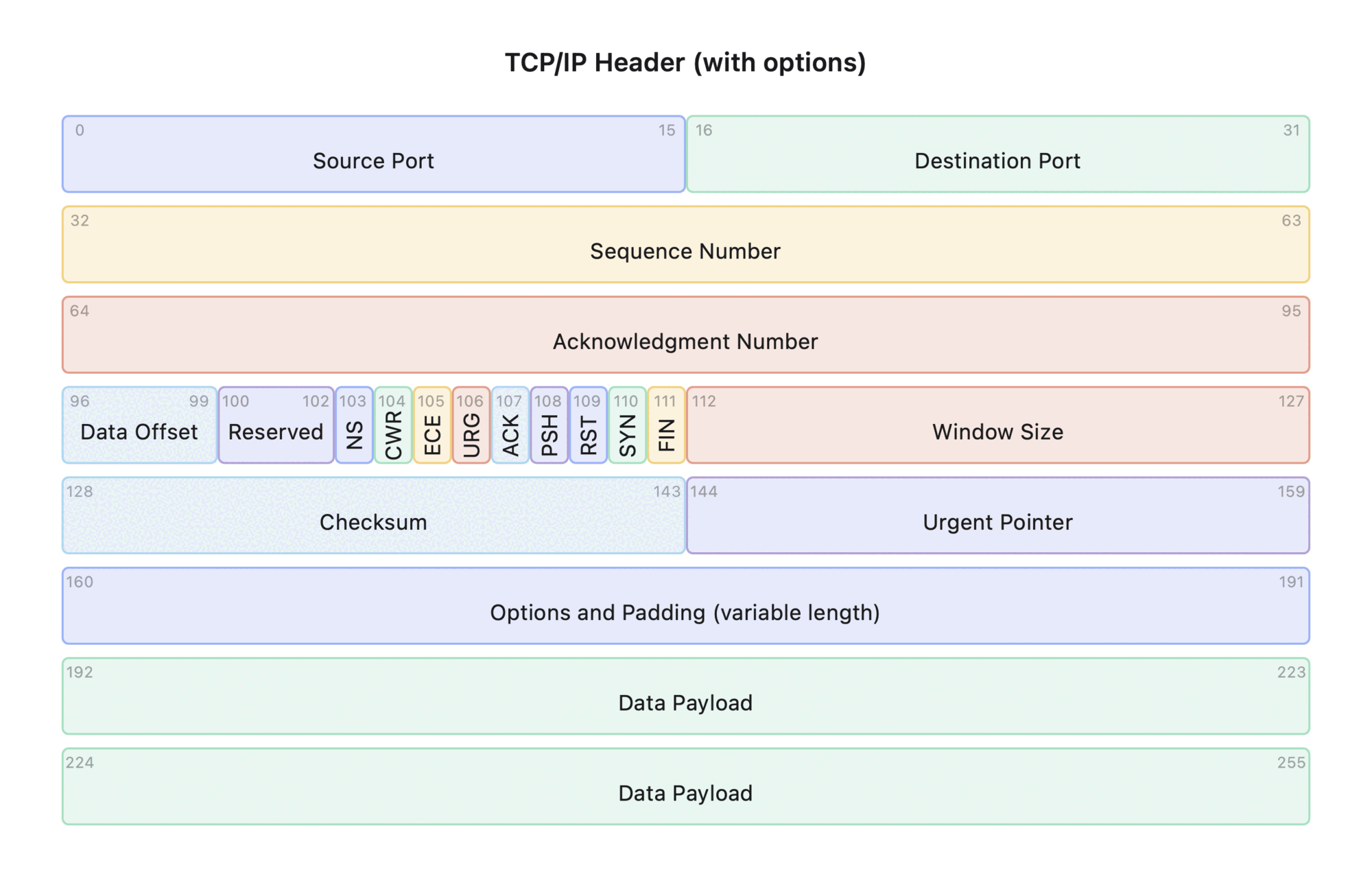 Packet diagram